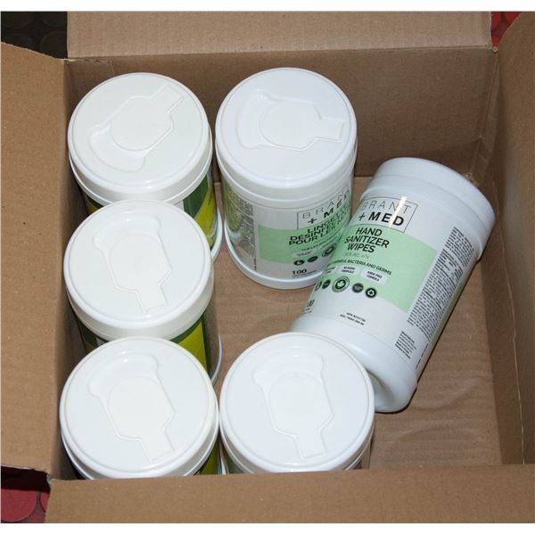 600 SANITIZER WIPES