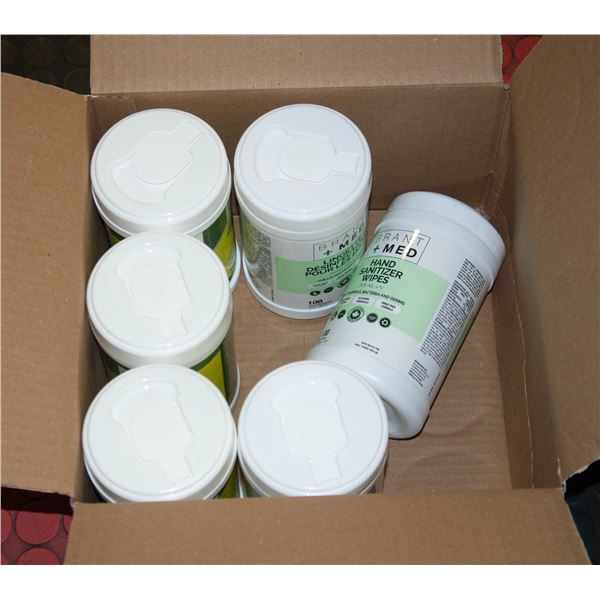 600 SANITIZER WIPES