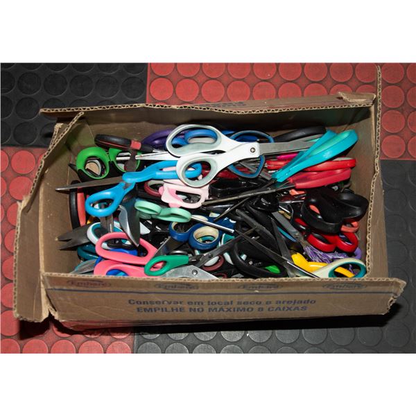 BOX OF SCISSORS