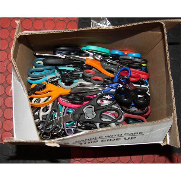 BOX OF SCISSORS