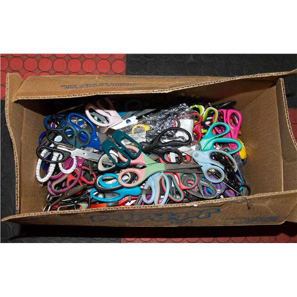 BOX OF SCISSORS