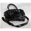 Image 1 : BLACK WAVY STYLE STEVE MADDEN PURSE