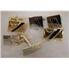 Image 1 : 3 PAIRS NEW CUFFLINKS IN GIFT BOX