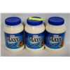 Image 1 : (3) JARS KRAFT MAYO BEST BEFORE MAR.27/2024.