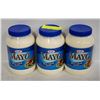 Image 1 : (3) JARS KRAFT MAYO BEST BEFORE MAR.27/2024.
