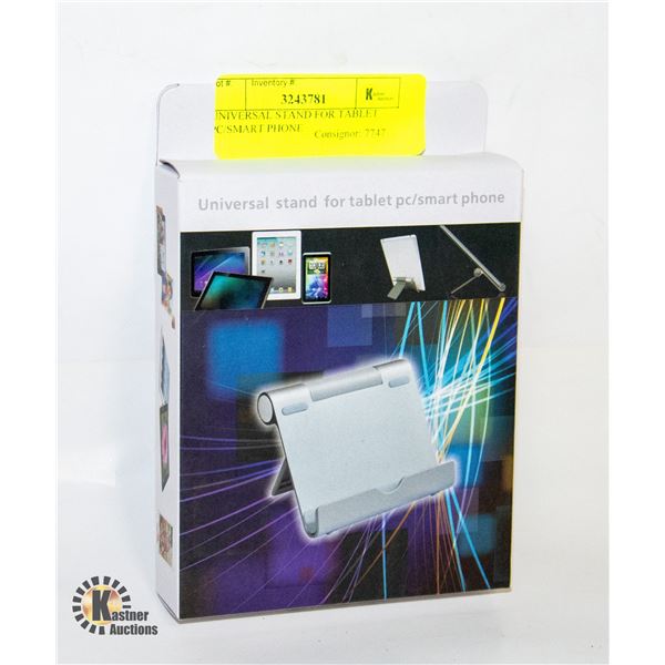 UNIVERSAL STAND FOR TABLET PC/SMART PHONE