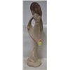 Image 1 : DECORATIVE LADY STATUE 26 INCHES TALL