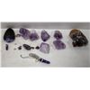 Image 1 : BUNDLE OF GENUINE AMETHYST GEMSTONES
