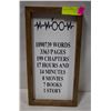 Image 1 : HARRY POTTER FRAMED PRINT