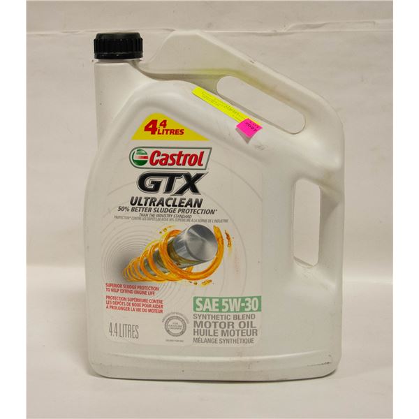 CASTROL GTX 5W-30 SYNTHETIC MOTOR OIL