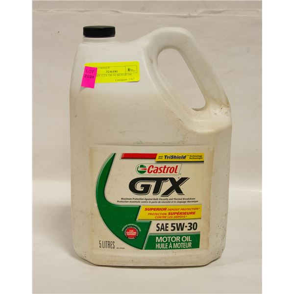 CASTROL GTX 5W-30 MOTOR OIL