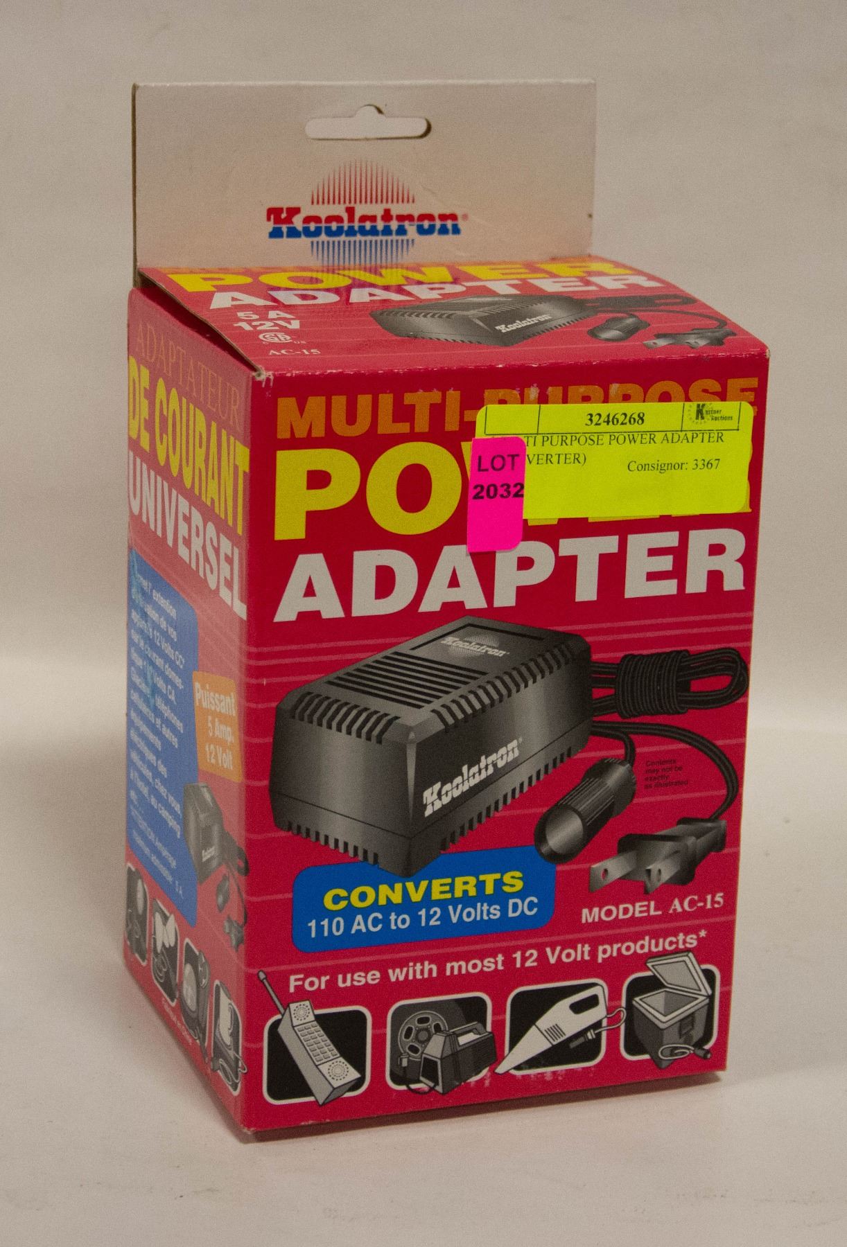 MULTI PURPOSE POWER ADAPTER (CONVERTER)