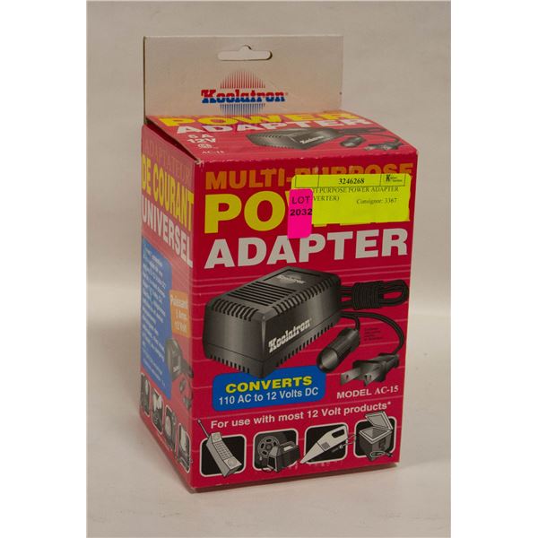 MULTI PURPOSE POWER ADAPTER (CONVERTER)