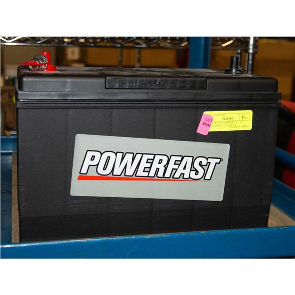 INTERSTATE COMMERICAL 12V BATTERY PF-312 1000CCA
