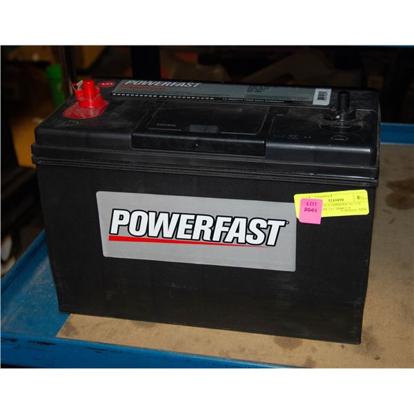 INTERSTATE COMMERICAL 12V BATTERY PF-312 1000CCA