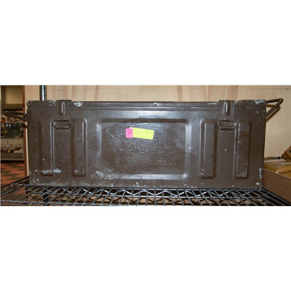 LARGE METAL AMMO BOX