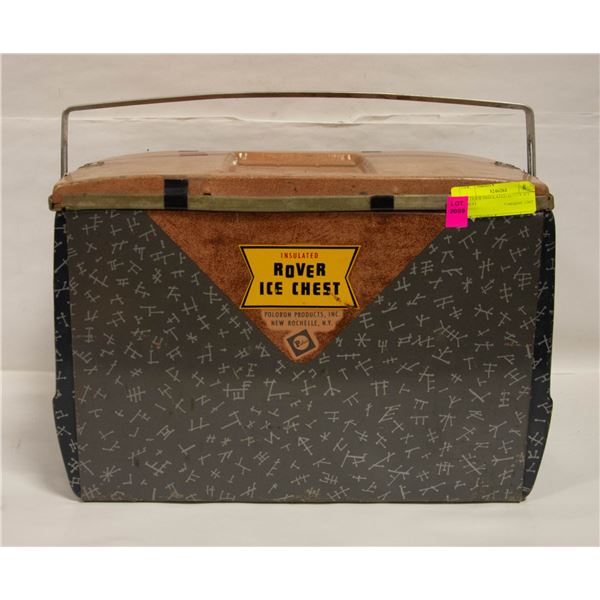 ANTIQUE INSULATED ROVER ICE CHEST