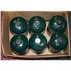 Image 1 : LOT OF 6 MINI PROPANE TANKS (FULL)