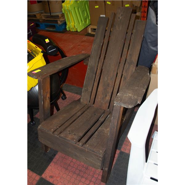 CEDAR MUSKOKA CHAIR 3' X 3' X 31"