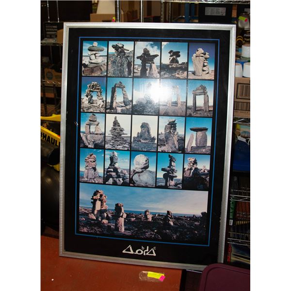 INUKSHUK PRINT 27"X39"