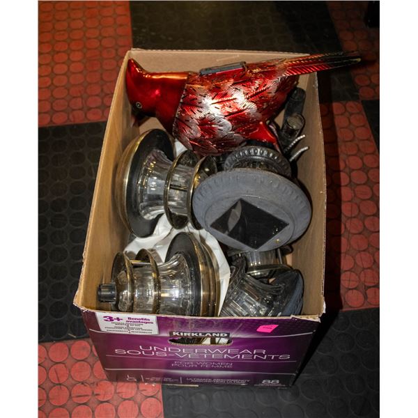 SOLAR LED LANTERNS- BOX LOT