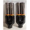 Image 1 : PAIR OF 12" X 2" ID CHROME EXHAUST TIPS
