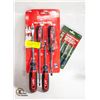Image 1 : MILWAUKEE SCREWDRIVER SET AND PUNCH SET