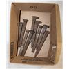 Image 1 : QTY 9 VINTAGE RAILWAY SPIKES