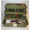 Image 1 : VINTAGE WOODSTREAM "OLD PAL" TACKLE BOX WITH