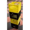 Image 1 : LOT OF 4 STORAGE CRATES