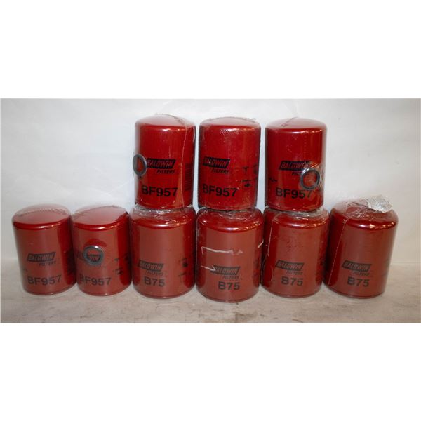 NEW BALDWIN FILTERS QTY 4 B75 AND QTY 5