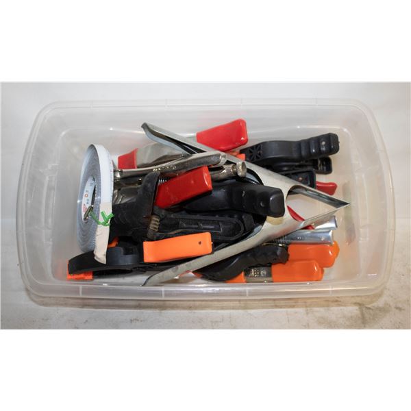 BOX OF GRIP FORCE CLAMPS