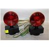 Image 1 : NEW PAIR OF MAGNETIC TRAILER LIGHTS