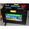 Image 1 : INTERSTATE DEEP CYCLE 12V BATTERY SRM-31 BRAND NEW