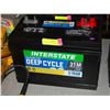Image 1 : INTERSTATE DEEP CYCLE 12V BATTERY SRM-31 BRAND NEW
