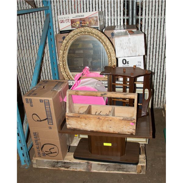 ESTATE PALLET HOUSEHOLD ITEMS