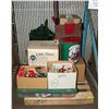 Image 1 : ESTATE PALLET- CHRISTMAS ITEMS