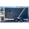Image 2 : 2020 Black Continental TailWind Box Heavy Trailer (Approx. Trailer 14’)