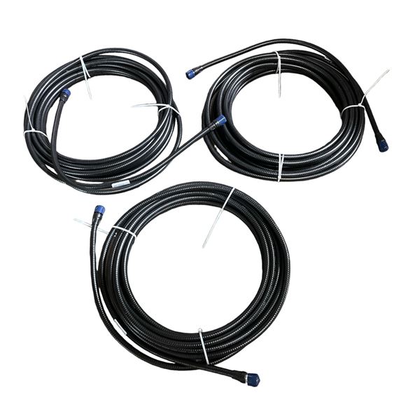 Group of 3 JMA 15m Coax Cables 4.3-4.3