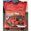 Image 1 : Group of Hilti TE 6-A36 36-Volt Lithium-Ion 1/2 in. & Hilti TE DRS-6-A w/Chargers, Contents & Carryi