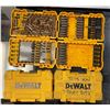 Image 2 : Group of 4 Dewalt Case & Drill Bits