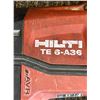 Image 2 : Hilti TE-6A36 w/Hilti C 4/36-350 Battery Charger