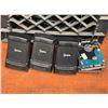 Image 2 : Group of Misc Electronics Includes - Charging Cables, Kaelus Charging Block, Supra Docking Station D