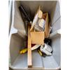Image 2 : Group of Stacking Bins w/Contents Includes - Hilti Box, KB-TZ 5/8x6 Bolts, Radio Frequency Connector