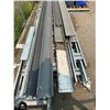 Image 2 : Pallet lot - Galvanized wire tracking & fiberglass I-Beams - Various lengths & sizes