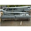 Image 1 : Pallet lot - Misc. Galvanized Steel Tubing, L-Brackets & Legs