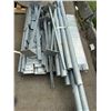 Image 2 : Pallet lot - Misc. Galvanized Steel Tubing, L-Brackets & Legs