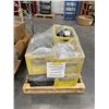 Image 1 : Pallet of assorted adapters, grounding kits, click blocks,hangers & puck kits (refer to pictures for
