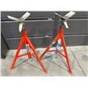 Image 1 : group of 2 Ridgid Cable reel stand