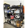 Image 2 : Industrial Metal Shelving - approx. 77in w x 78 in H x 24in W